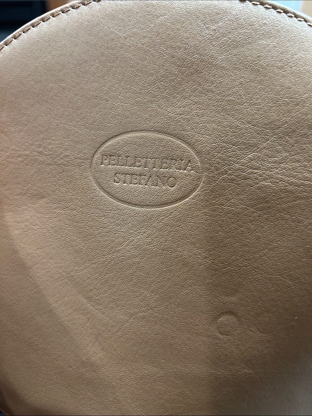 Tan Leather Crossbody Bag